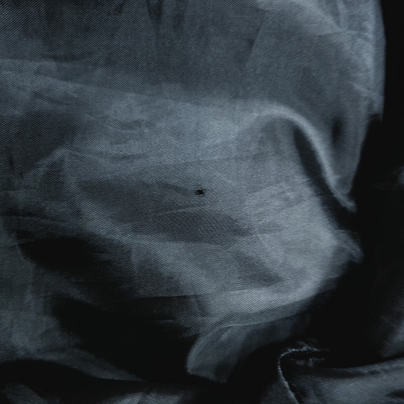 JESSICA McClintock Gunne Sax 7 Gray Glitter Tiered Mini Dress Tulle‎ Ruffles - Picture 9 of 9